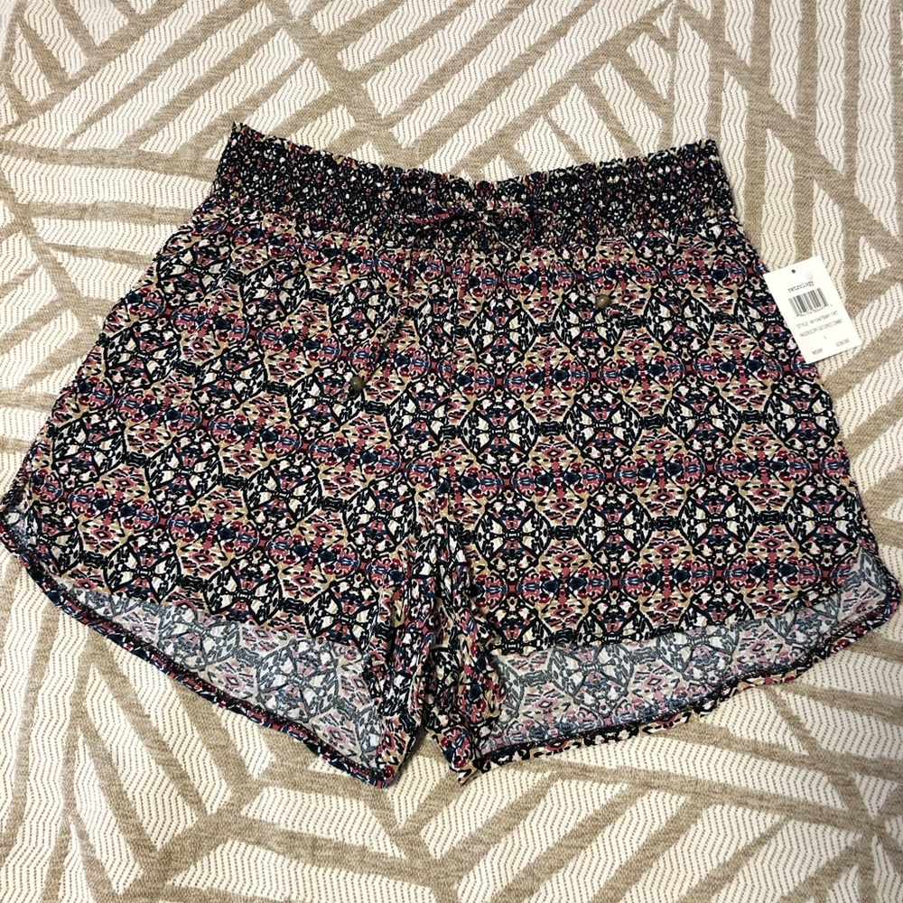 Retrology Kaledescope Geo Spice Combo Rayon Women's Shorts